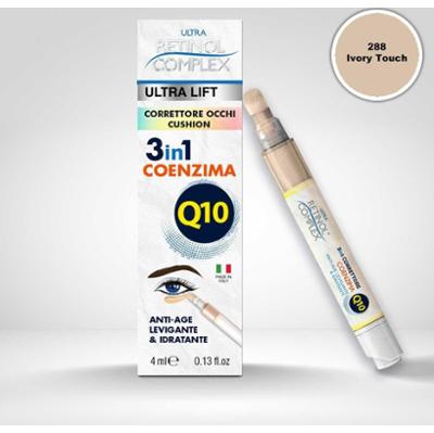 Retinol complex korektor pod oczy 288 ivory touch 3 w 1 koenzym q10 4ml