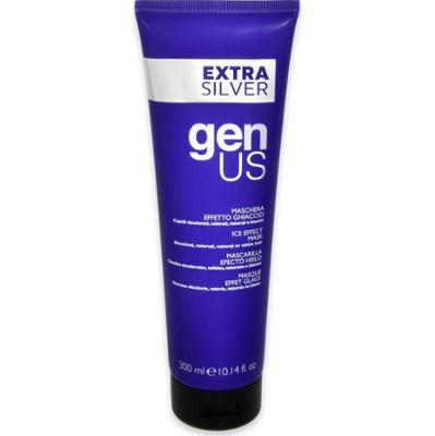 Genus Maska z efektem lodu w kolorze srebra 300 ml