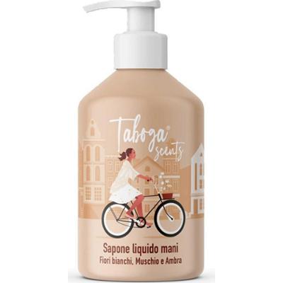 Taboga Mydło w płynie do rąk 280 ml z białymi kwiatami, piżmem i bursztynem