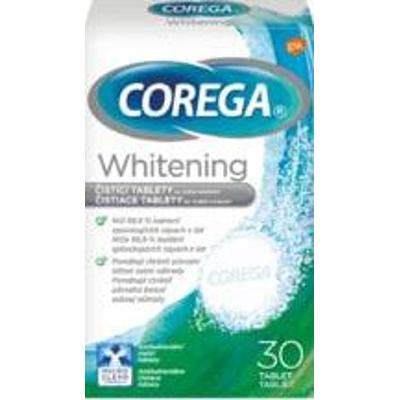 Corega 30 tabletek wybielających do czyszczenia zębów