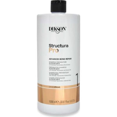 Dikson Structura Pro Shampoo Preparatore 1000 ml Alkaliczne Ph 8