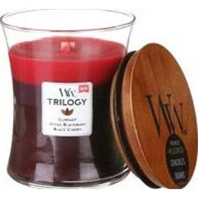 Woodwick Sun Ripened Berries Trilogy Vase (Sun Ripened Berries) - Świeca zapachowa - 609.0 g