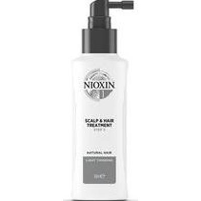Nioxin System 1 Scalp 1 - Kuracja do włosów cienkich i lekko przerzedzonych naturalnych - 100ml
