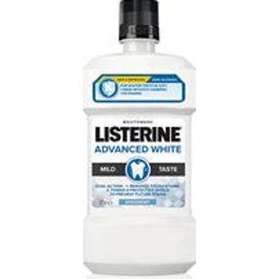 Listerine Advanced White Mild Taste - Płyn do płukania jamy ustnej o działaniu wybielającym - 500 ml