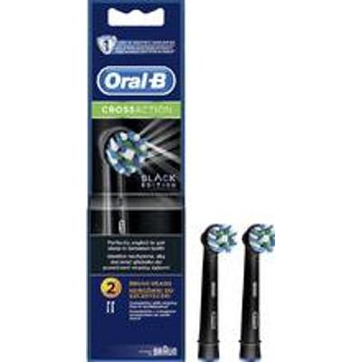 Oral b Cross Action EB50 Czarny - Końcówki wymienne - 4 sztuki