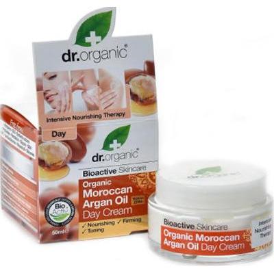 Dr Organic Krem na dzień z marokańskim olejkiem arganowym 50ml