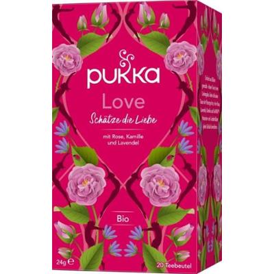 Pukka Herbatka ziołowa Organic Love, 20 sztuk (24 g)