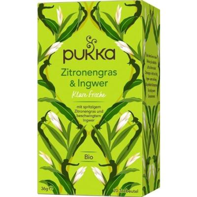 Pukka Herbata ziołowa organiczna z trawą cytrynową i imbirem, 20 sztuk (36 g)