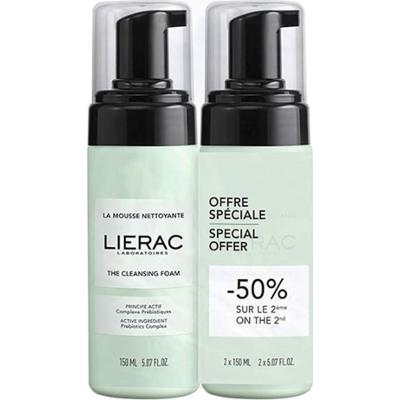 Lierac Pianka oczyszczająca do demakijażu Każdy rodzaj skóry 2x150ml