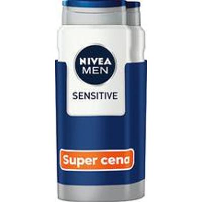 Nivea Żel pod prysznic dla mężczyzn Sensitive (2 x 500 ml)