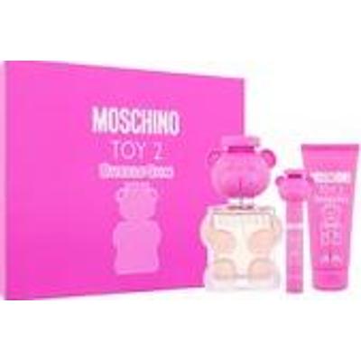 Moschino Toy 2 Bubble Gum Zestaw prezentowy: woda toaletowa 100 ml, miniatura wody toaletowej 10 ml oraz odżywczy balsam do ciała