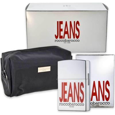 Rocco barocco jeans man edt 75 ml + kosmetyczka