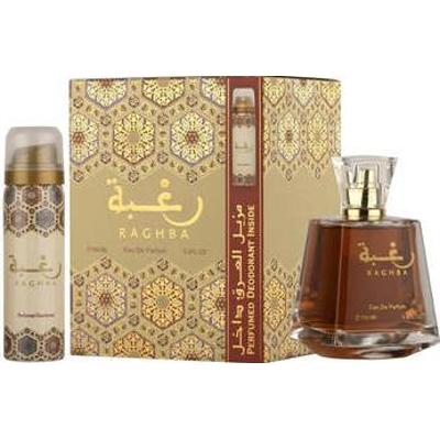 Lattafa perfumy Raghbaset EDP 100 ml i deospray 50 ml