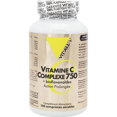 Vit'All+ Kompleks witaminy C 750 100 tabletek