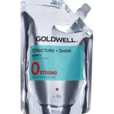 Goldwell Struktura + Środek nabłyszczający 1 - Krem wygładzający 0 Mocny - 400 ml