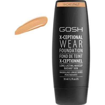 Gosh Podkład X-Ceptical Wear Long-Lasting Makeup Foundation 19 Chestnut 35 ml