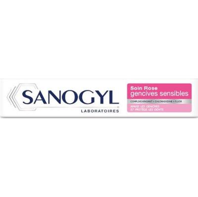 Sanogyl Różowa pasta do zębów dla wrażliwych dziąseł 75 ml