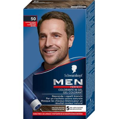 Testanera Men Perfect N 50 Jasnobrązowa żelowa farba do włosów bez amoniaku Naturale