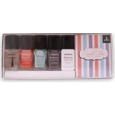 Zestaw Sweet Talk Jessica: Lakier do paznokci PHEN-079 U Had Me At Hello 14 ml + Lakier do paznokci PHEN-080 Smooth Talker 14 ml + Top Coat PHEN-000 F