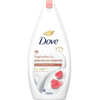 Dove Żel pod prysznic Przyjemność Otulająca z olejkiem migdałowym i hibiskusem 450 ml