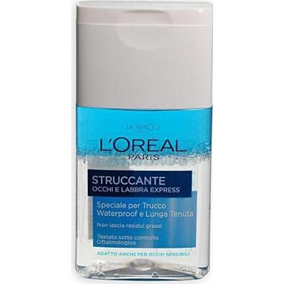 L'oreal dermo exp. dwufazowy płyn do demakijażu oczu 125 ml