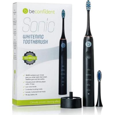 Wybielająca elektryczna szczoteczka do zębów Beconfident Sonic Black-Rose Gold