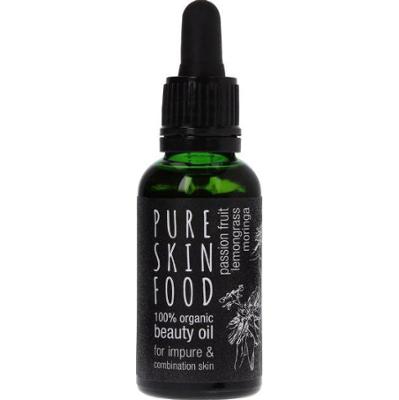 Pure skin food Olej Beauty Bio - Skóra zanieczyszczona i mieszana, 30 ml