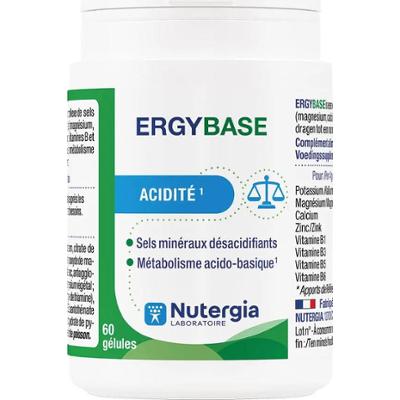 Nutergia Ergybase Kwasowość 60 Kapsułek
