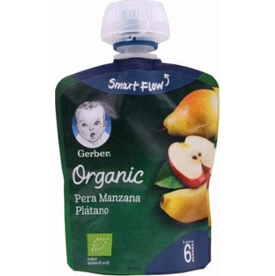 Gerber Gruszka Jabłko Banan Organiczny 4X