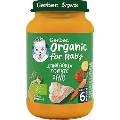 Gerber Organic Pomidor Marchew Indyk 1U 190g