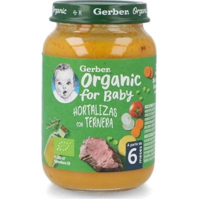 Gerber Organiczne warzywa Cielęcina 190g