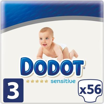 Dodot Wrażliwy T-3 56 jednostek