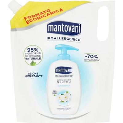 Mantovani Mantovani Klasyczne neutralne mydło w płynie - Ecoricarica 750ml
