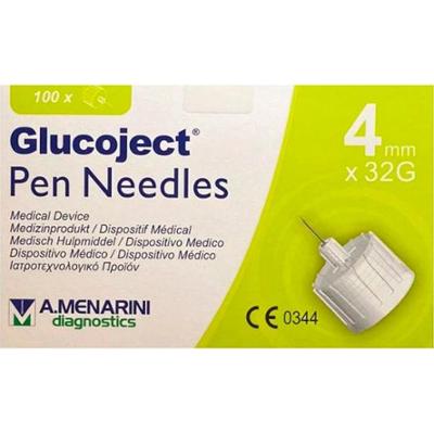 Menarini Glucoject Igła do insuliny 32gx4mm 100U