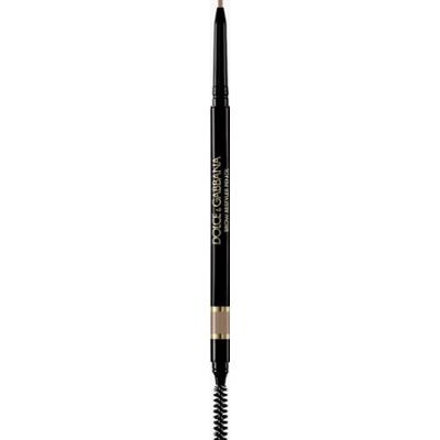 Kredka do brwi Dolce&Gabbana Restyler z pędzelkiem kolor 01 Honey Blonde - Neutralny popielaty beż 0,09 g