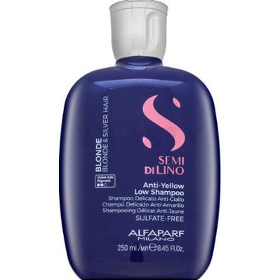 Alfaparf Szampon Milano Semi Di Lino Intense Blonde Anti-Yellow Low 250 ml