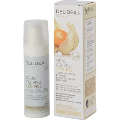 Delidea Kojący żel do twarzy z serum Physalis & Organic Orange Blossom 30 ml