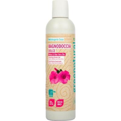 greenatural Żel pod prysznic Słodka malwa i aloes 250 ml