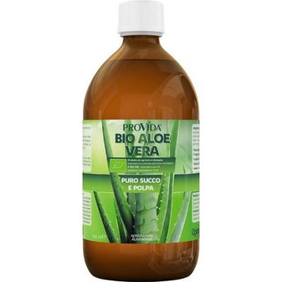 Optima naturals Sok i miąższ z aloesu organicznego Provida, 500 ml