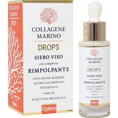 Optima naturals Serum do twarzy z kroplami kolagenu morskiego, 30 ml