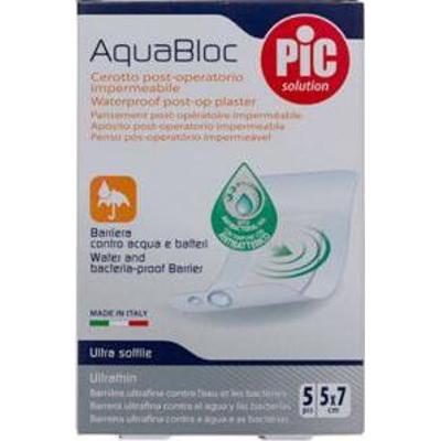 Pic Aquabloc Sterylny wodoodporny plaster pooperacyjny z środkiem bakteriobójczym 5 X 7 cm 5 U