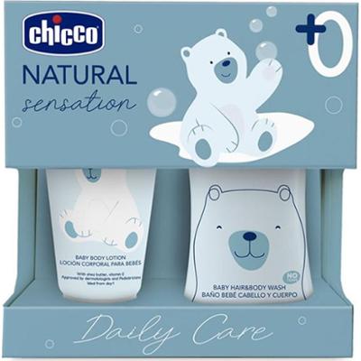 Chicco Natural Sensation Zestaw higieniczno-kąpielowy 2 sztuki