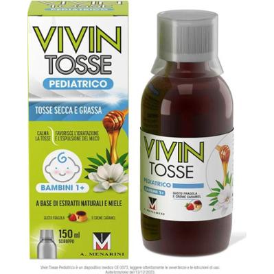 DO.menarini ind.farm.riun.srl Vivin Pediatric syrop na kaszel suchy i duszący 150 ml