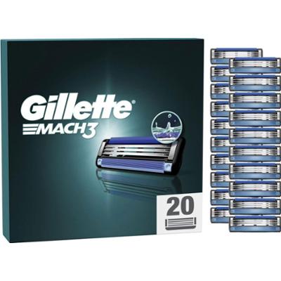 Gillette MACH3 - Głowice zamienne - 20 sztuk