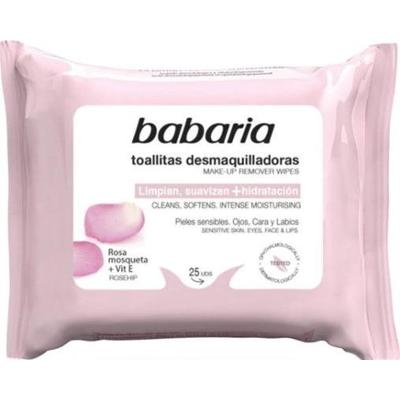 Chusteczki do demakijażu Babaria Rosa Mosqueta 25 jednostek