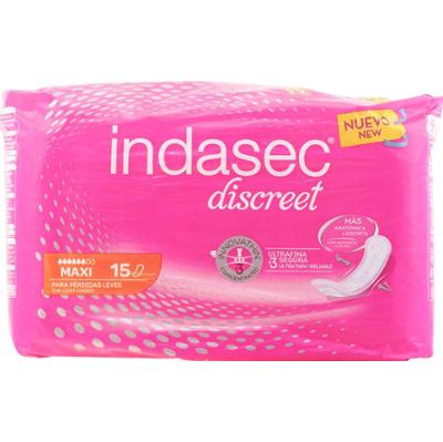 Indasec Tabletki na nietrzymanie moczu Maxi 15 jednostek