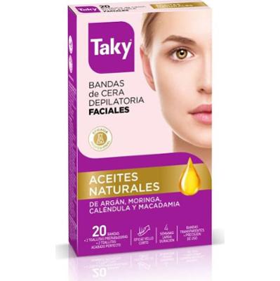 Opaski do depilacji twarzy Taky Beauty 12 jednostek