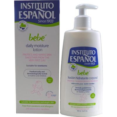 Instituto Español Baby Nawilżający krem do ciała do skóry wrażliwej noworodka bez alergenów 300ml
