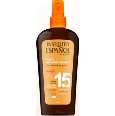 Instituto Español Intensywny Olejek do Opalania Spf15 Spray 250ml