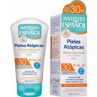 Instituto Español Skóra atopowa Ochrona przeciwsłoneczna do twarzy i ciała Spf30 150ml